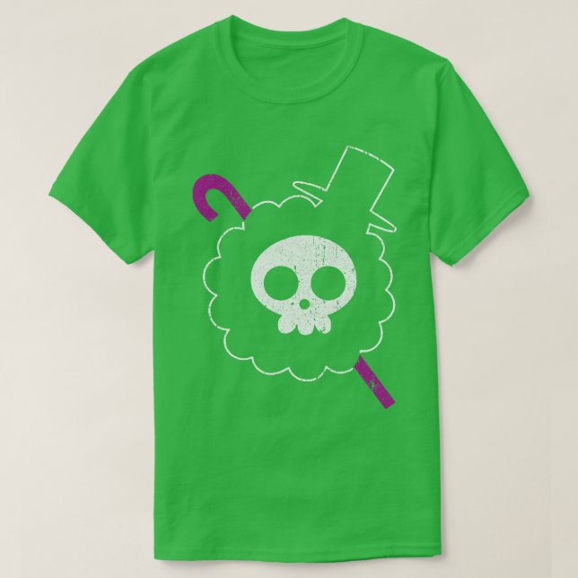 Camiseta Brook Jolly Roger (Frente do Design)