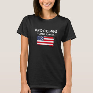 Camiseta Brookings South Dakota EUA State America Viagem So