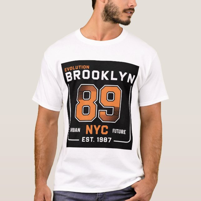 Camiseta Brooklyn 89 Nova York (Frente)