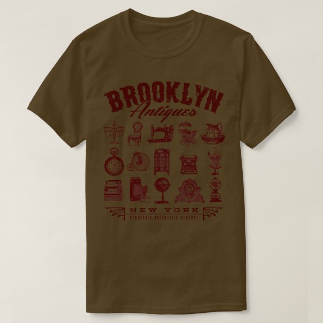 Camiseta Brooklyn Antiques (Frente do Design)