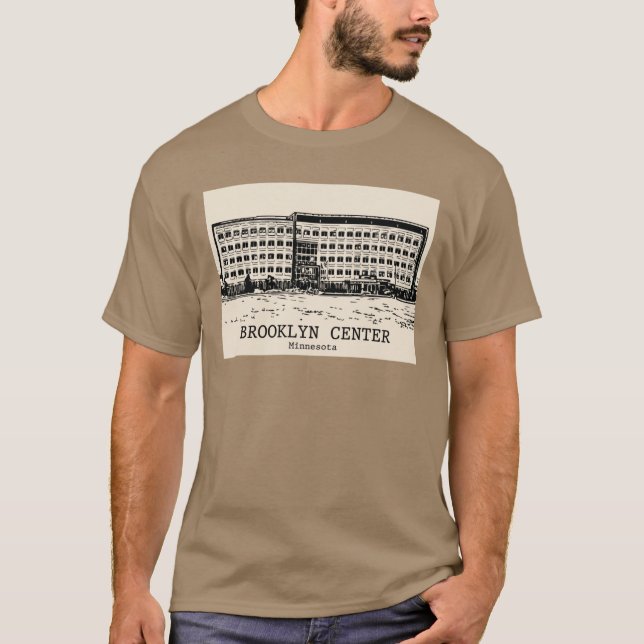 Camiseta Brooklyn Center Minnesota (Frente)