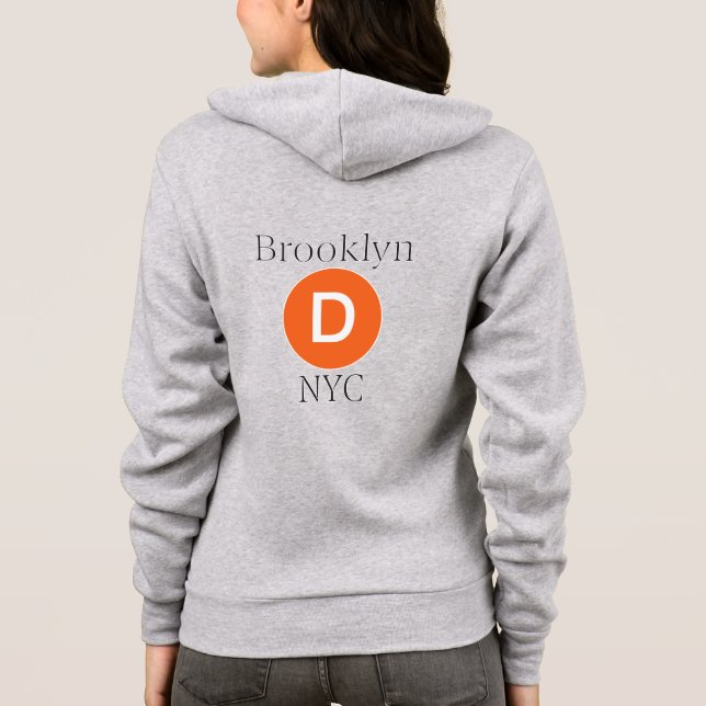 Camiseta Brooklyn D Train (Verso)