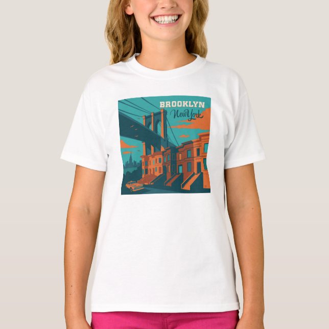 Camiseta Brooklyn Nova York (Frente)