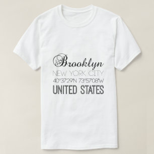 Camiseta Brooklyn, Trendy Nova Iorque