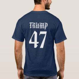 CAMISETA BROOKLYN TRUMP 47 VINTAGE JERSEY - AZUL