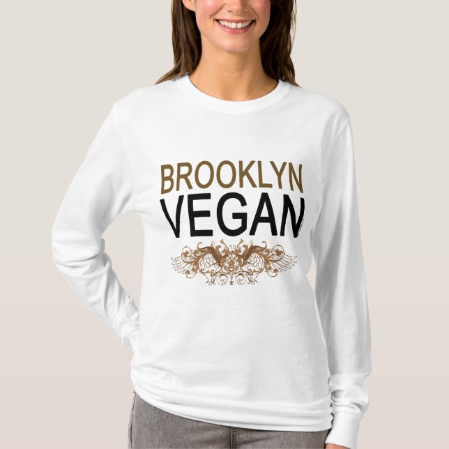 Camiseta Brooklyn Vegan (Frente)