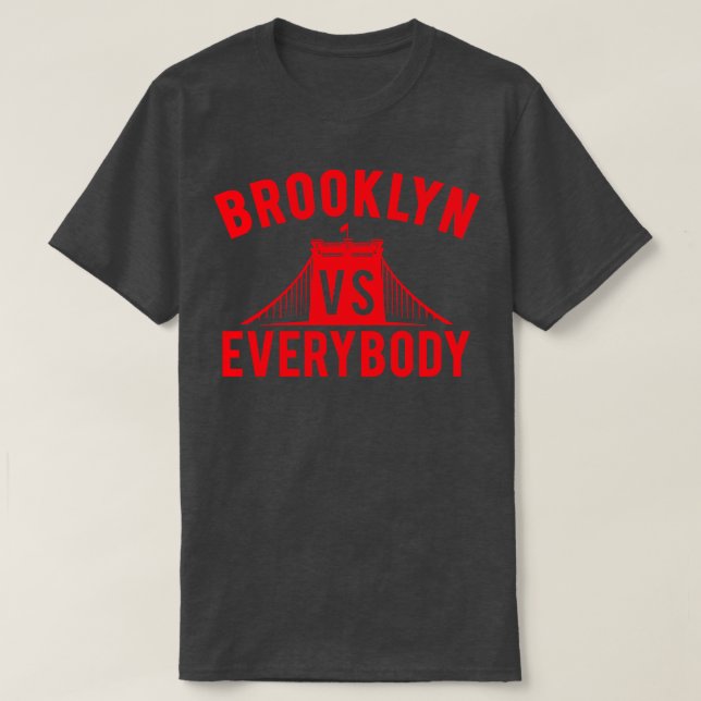 Camiseta Brooklyn vs Todos (Frente do Design)
