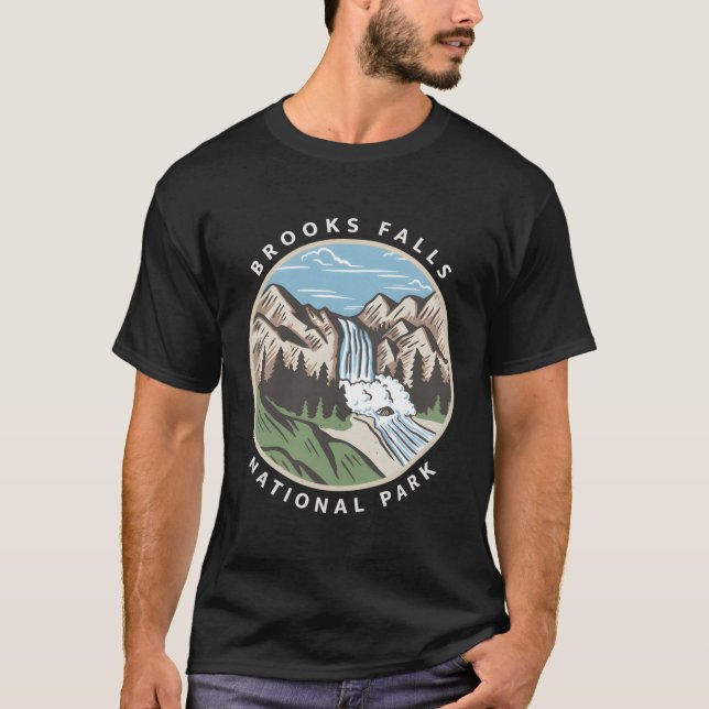 Camiseta Brooks Falls Alaska (Frente)