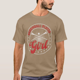 Camiseta Broomball Sport Broomball Player Girl Broomball vi
