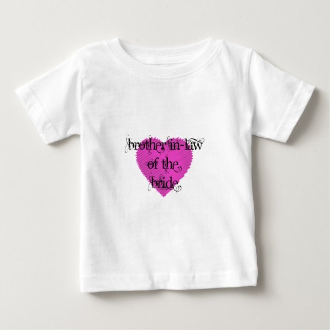 Camiseta Brother In-Law da Noiva (Frente)