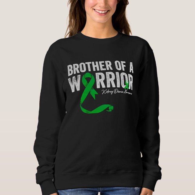 Camiseta brother of a Warrior Kidney Disease Awareness (Frente)