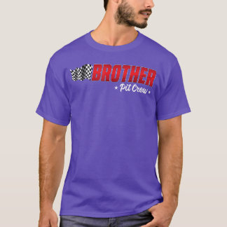 Camiseta Brother Pit Crew Race Birthday