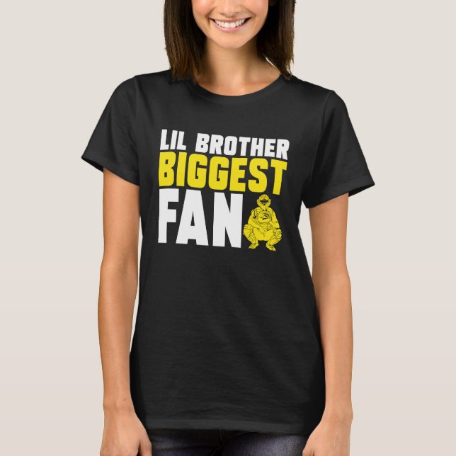 Camiseta Brother Sister  Softball Catcher (Frente)