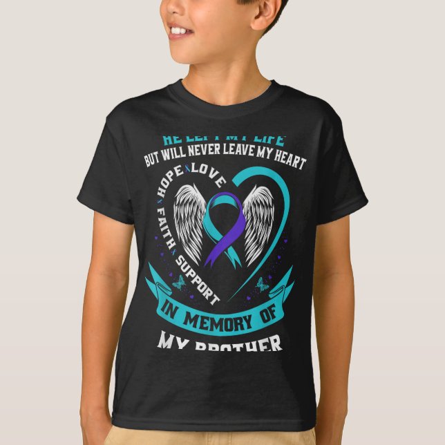 Camiseta Brother Suicida Awariness (Frente)