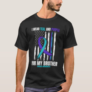 Camiseta Brother Suicida Awarse Prevention American Flag
