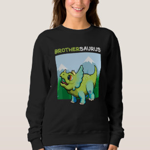 Camiseta Brothersaurus Dinosaur Cute Kiddo Triceratops