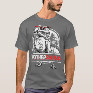 Camiseta Brothersaurus T rex Irmão Saurus Dinossaur Boys