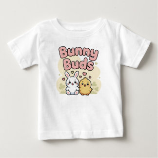 Camiseta Brotinhos de Coelhinho Fofo da Páscoa para Criança