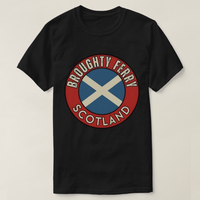 Camiseta Broughty Ferry, Escócia (Frente do Design)