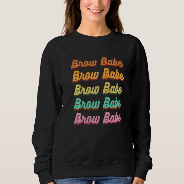 Camiseta Brow Babe Eyebrow Brow Tech Brow Artista 1 (Frente)