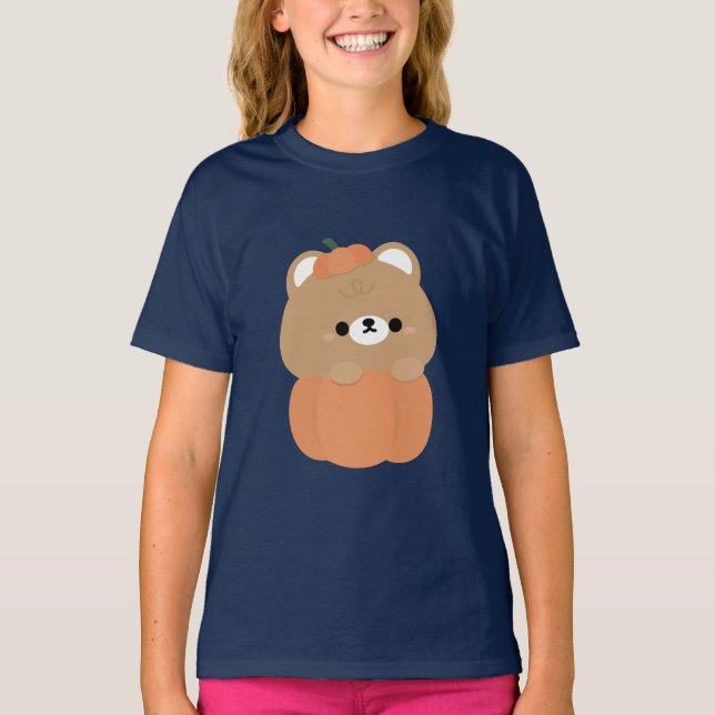 Camiseta Brown Bear Halloween (Frente)