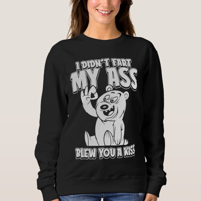 Camiseta Brown Bear Hunting  I Didnt Fart My Butt Blew You  (Frente)