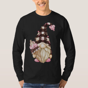 Camiseta Brown Buffalo Blay Gnome Para Sorvete De Morango