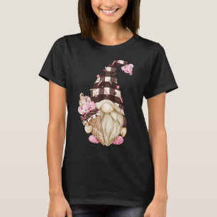 Camiseta Brown Buffalo Blay Gnome Para Sorvete De Morango