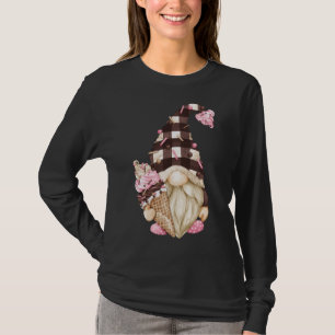Camiseta Brown Buffalo Blay Gnome Para Sorvete De Morango