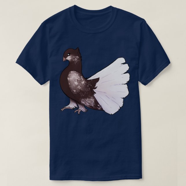 Camiseta Brown Fantail 2 (Frente do Design)
