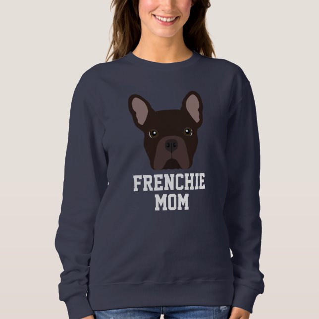 Camiseta Brown Frenchie Dog Mãe Buldogue Francês (Frente)