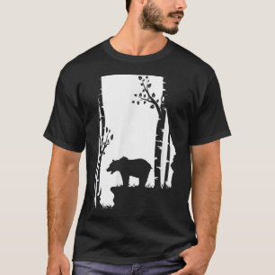 Camiseta Brown Grizzly Bear Hunting - Alabama map Hunter
