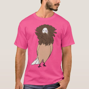 Camiseta Brown Jacobin Pigeon 2