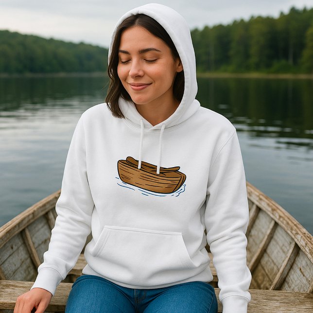 Camiseta Brown Row Boat Hoodie (Criador carregado)