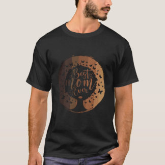 Camiseta Brown skin Queen Melanin Dream Big Queen Natural A