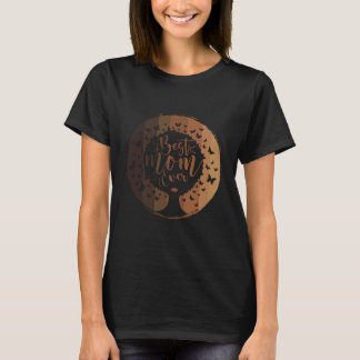 Camiseta Brown skin Queen Melanin Dream Big Queen Natural A