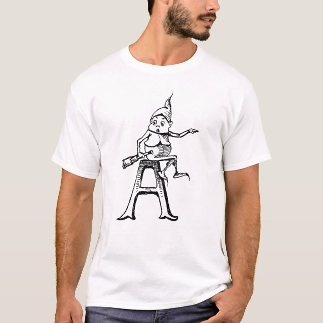 Camiseta Brownie com o Spyglass na letra A (Frente)