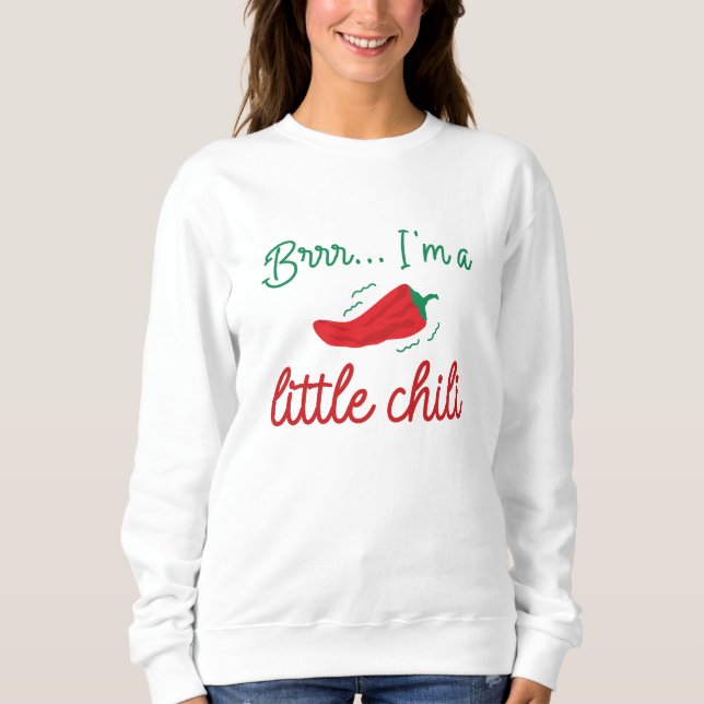 Camiseta Brrr I'm Little Chili (Frente)