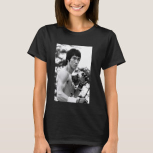 Camiseta Bruce Lee Na Guarda, Poster vintage Preto E Branco