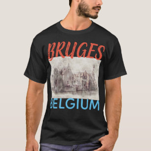 Camiseta Bruges Bélgica, mulheres