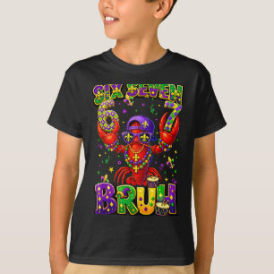 Camiseta Bruh 67 Carnaval Lagostim Six Seven 6 7 Rapazes Ma