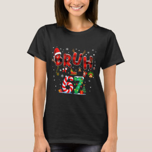 Camiseta Bruh 67 Seis Sete 6 7 Meme Natal Cana de Açúcar Li