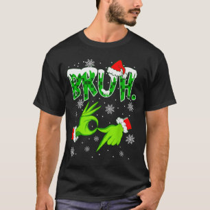 Camiseta Bruh 67 Seis Sete 6 7 Meme Natal Engraçado Gen Z S