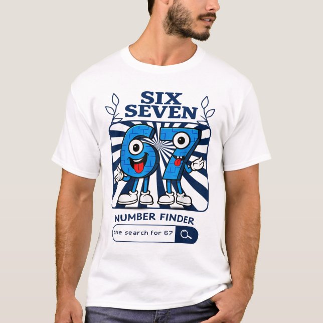 Camiseta Bruh 67 Seis Sete 6-7 Talian Brainrot Meme Para Cr (Frente)
