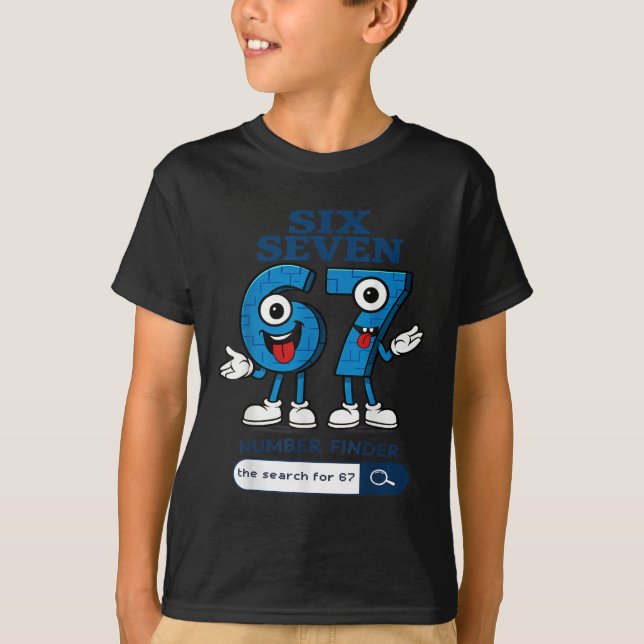 Camiseta Bruh 67 Seis Sete 6-7 Talian Brainrot Meme Para Cr (Frente)