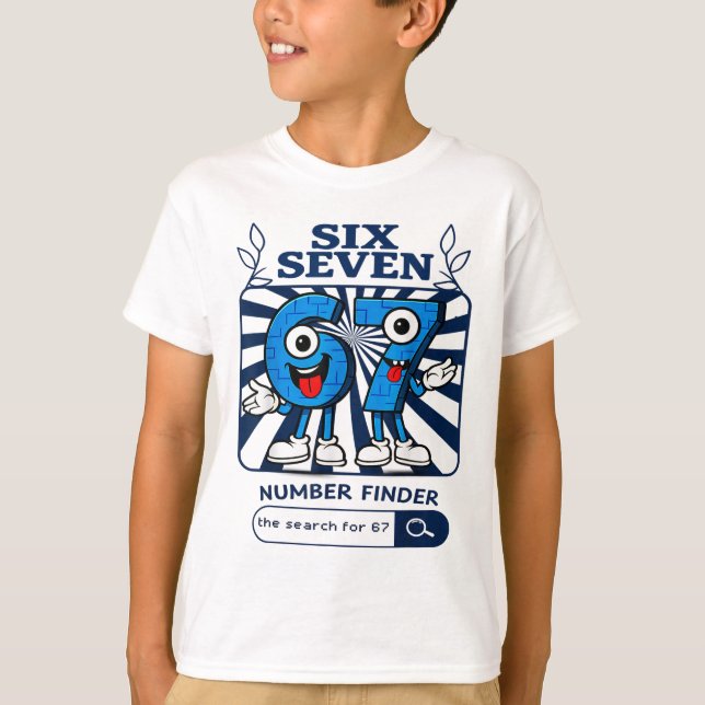 Camiseta Bruh 67 Seis Sete 6-7 Talian Brainrot Meme Para Cr (Frente)