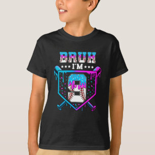 Camiseta Bruh 9º Aniversário Sorvete de Baseball Drie 9 Ye