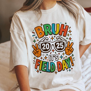 Camiseta Bruh Dia de Campo 2025 Vibrações Retrô