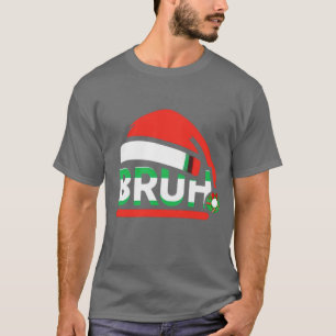 Camiseta Bruh Dizer Divertido Irmão Adolescentes Meninos Cr