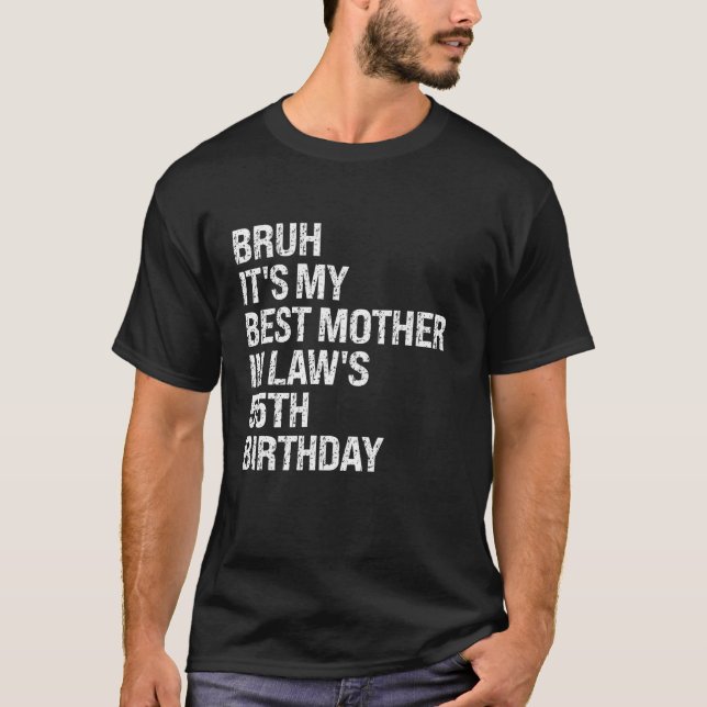 Camiseta Bruh É a minha mãe de direito, a Rainha C do 55º a (Frente)
